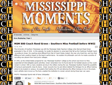 Tablet Screenshot of mississippimoments.org